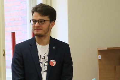 David Klazar, předseda Absolventského klubu GJKT